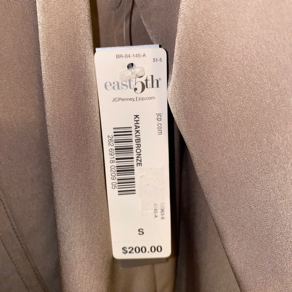 EAST 5TH - WOMEN'S LONG FULL ZIP & BUTTON TRENCH JACKET - SIZE Small - Picture 9 of 10